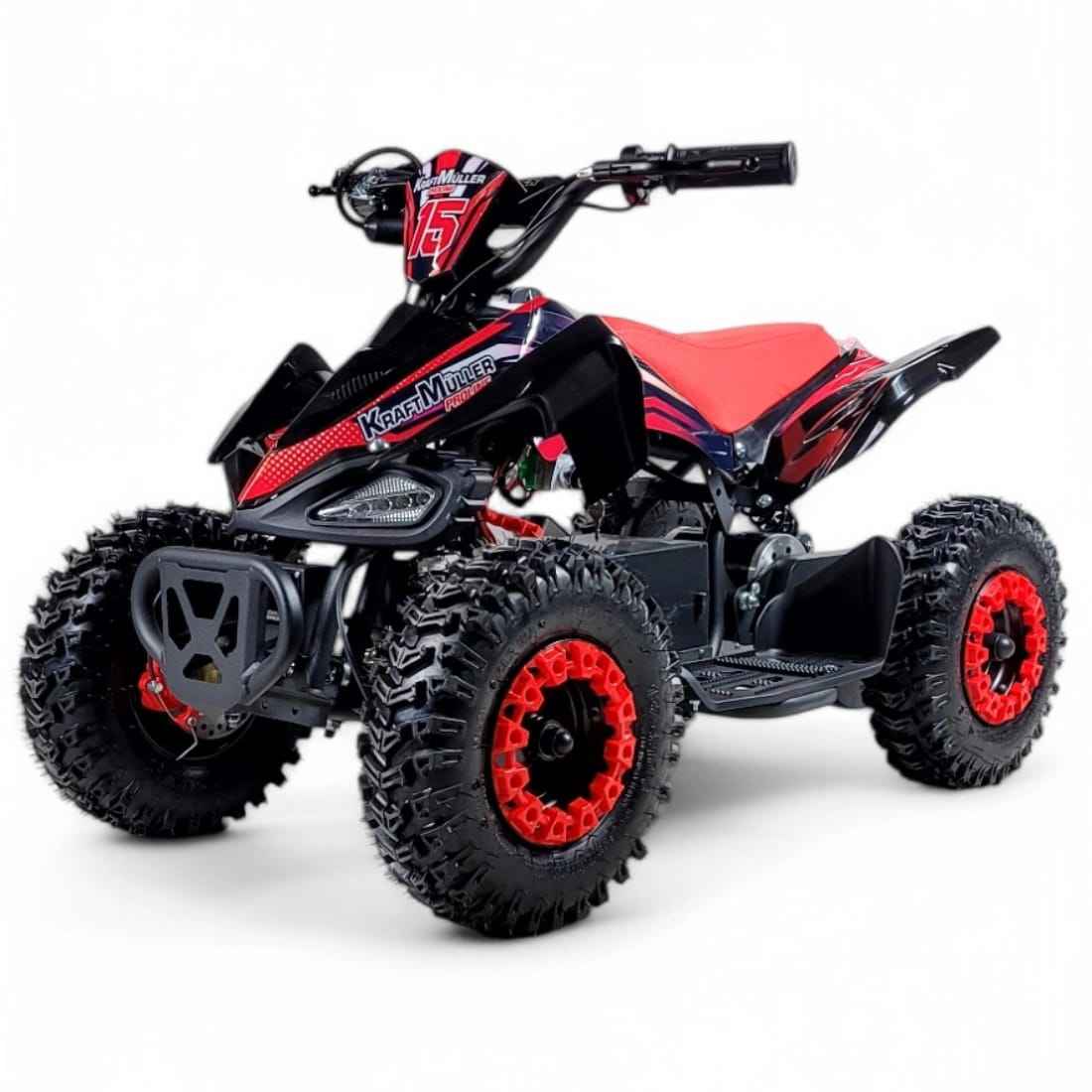 Mini Quad Électrique Raptor 1000W 36V Rouge