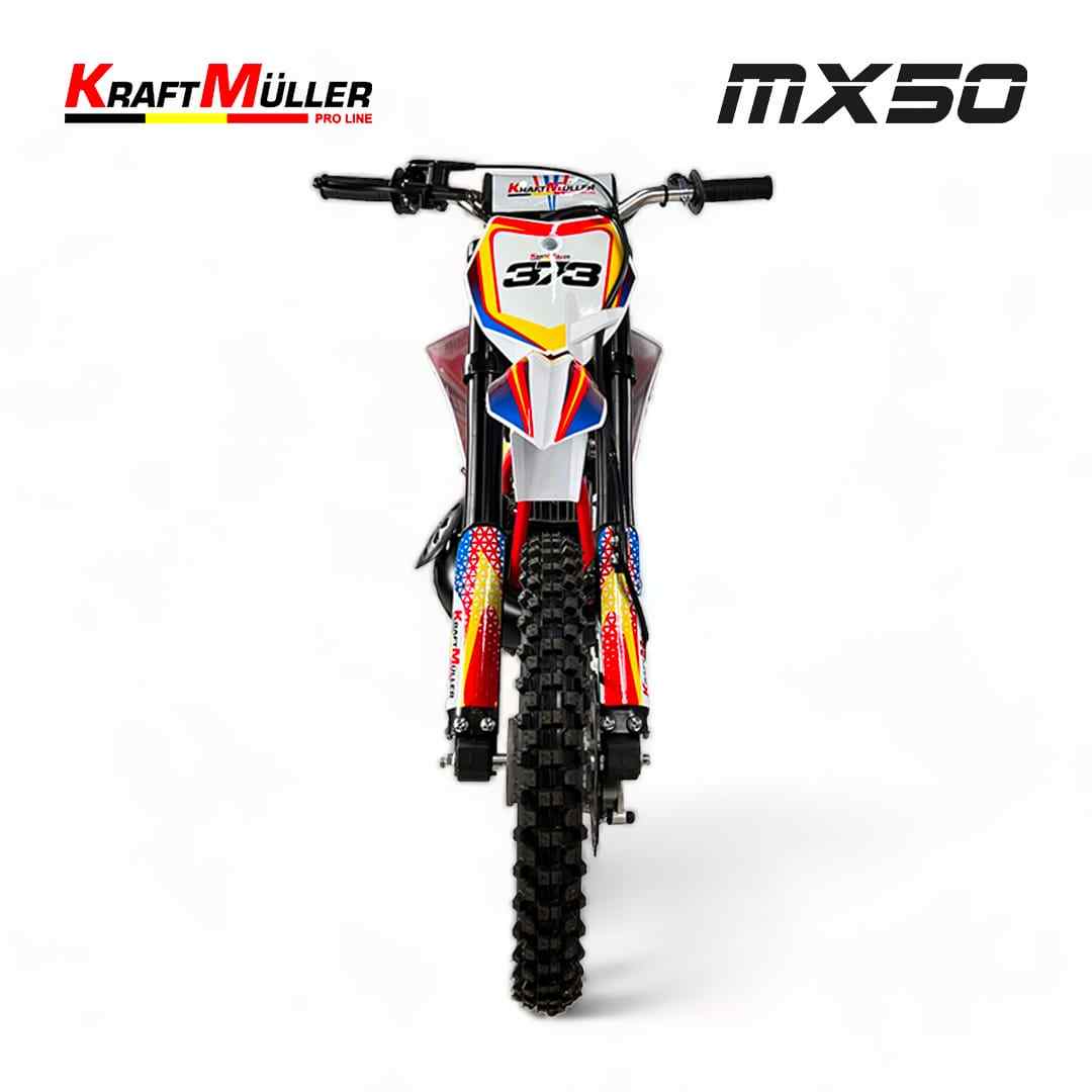 Motocross MX50 ITALJET 50cc Renforcé Replica 12/10 Rouge
