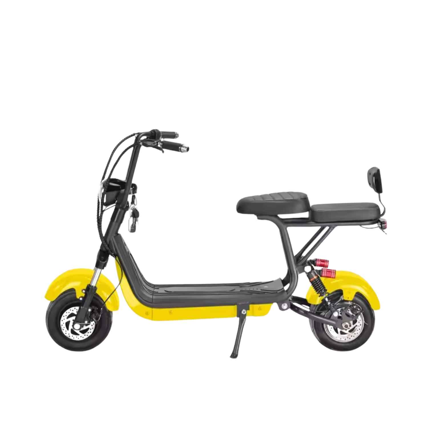 Citycoco Mini 800W 48V Kraftmuller Jaune – Image 2