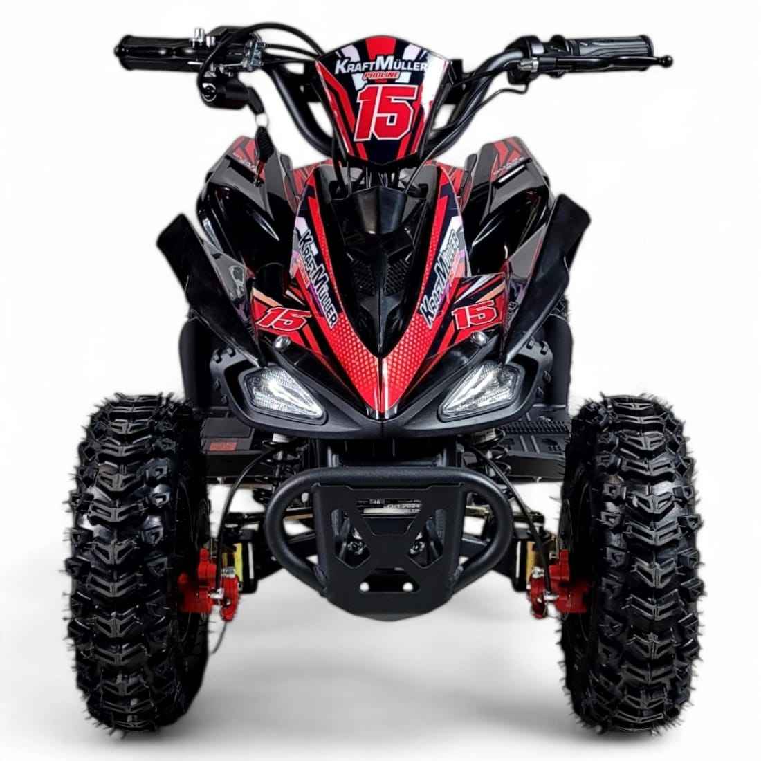 Mini Quad Électrique Raptor 1000W 36V Rouge