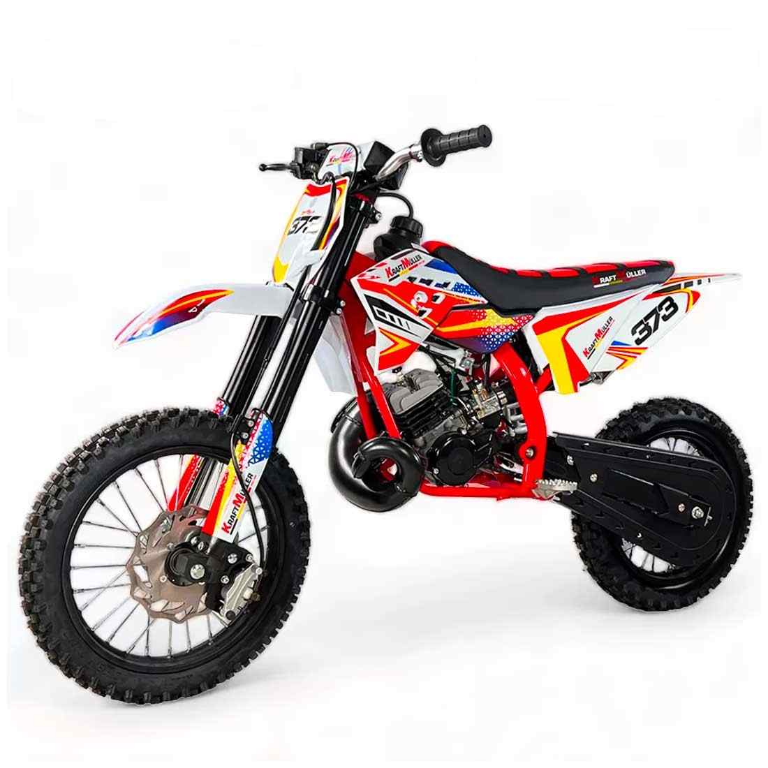 Motocross MX50 ITALJET 50cc Renforcé Replica 12/10 Rouge