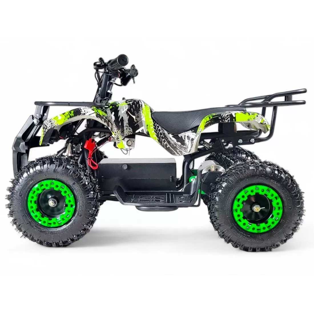 Quad Bigfoot kraftmuller 1000w 36V Électrique Vert – Image 4