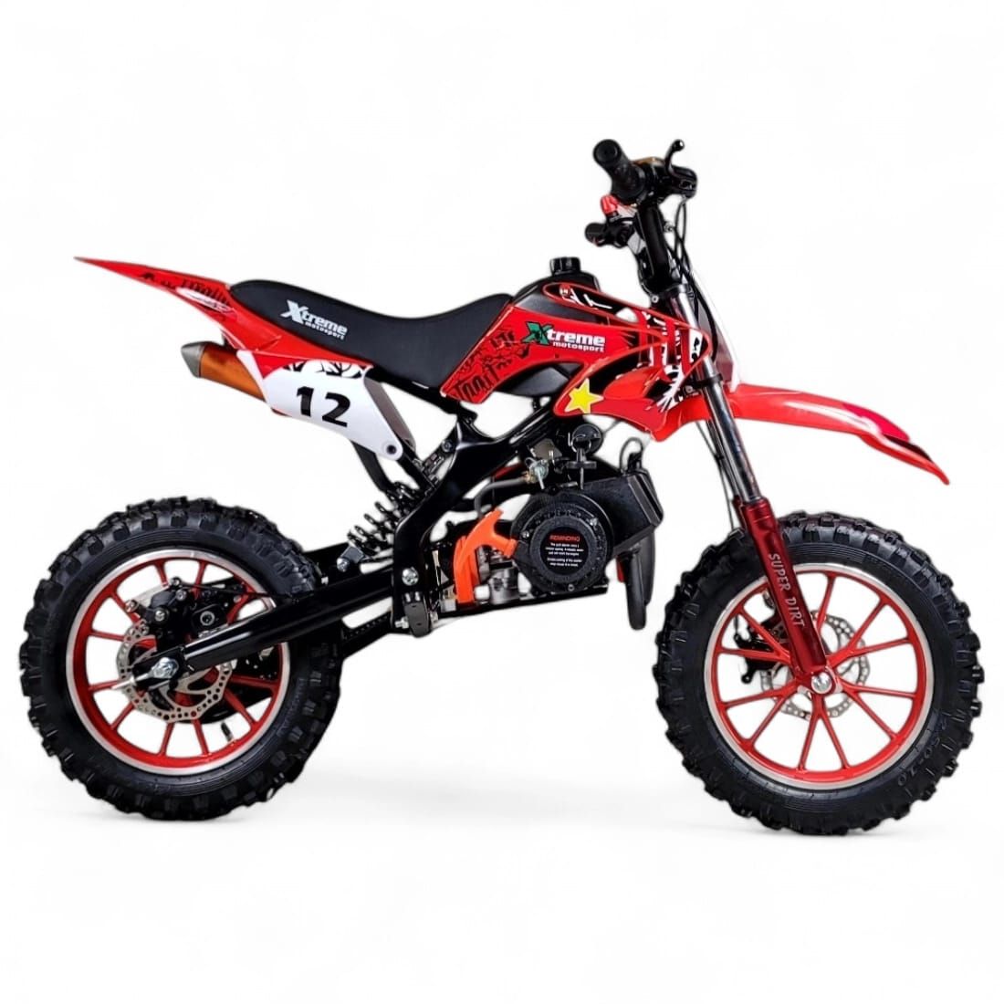 Poketbike Mini-cross Enfant - 10/10 Extrembike Rouge