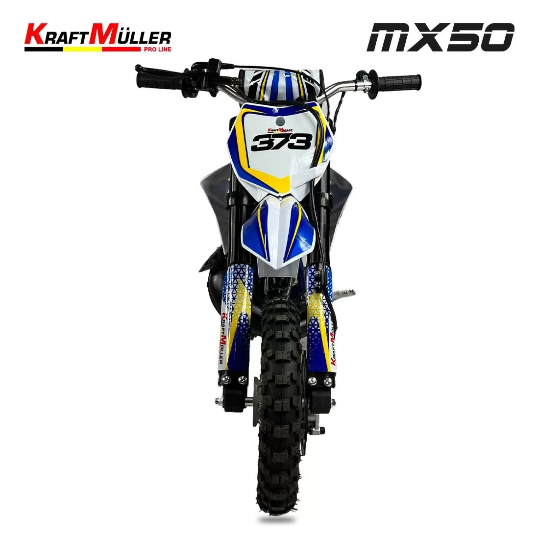 Motocross MX50 ITALJET 50cc Renforcé Replica 12/10 BLEU – Image 2