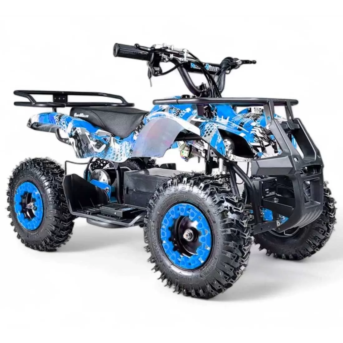 Quad Bigfoot 1000w 36V Électrique bleu kraftmuller – Image 6
