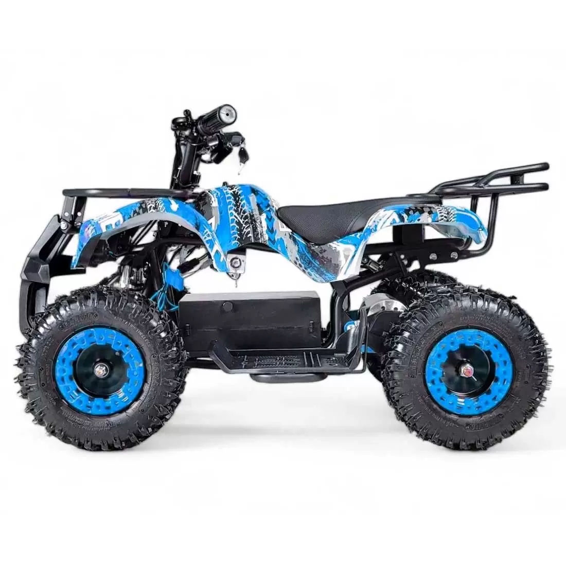 Quad Bigfoot 1000w 36V Électrique bleu kraftmuller – Image 4