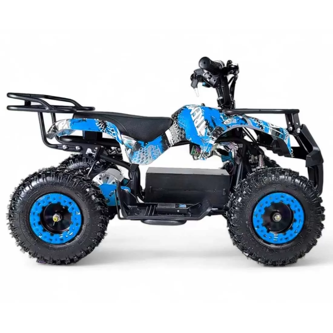 Quad Bigfoot 1000w 36V Électrique bleu kraftmuller – Image 3