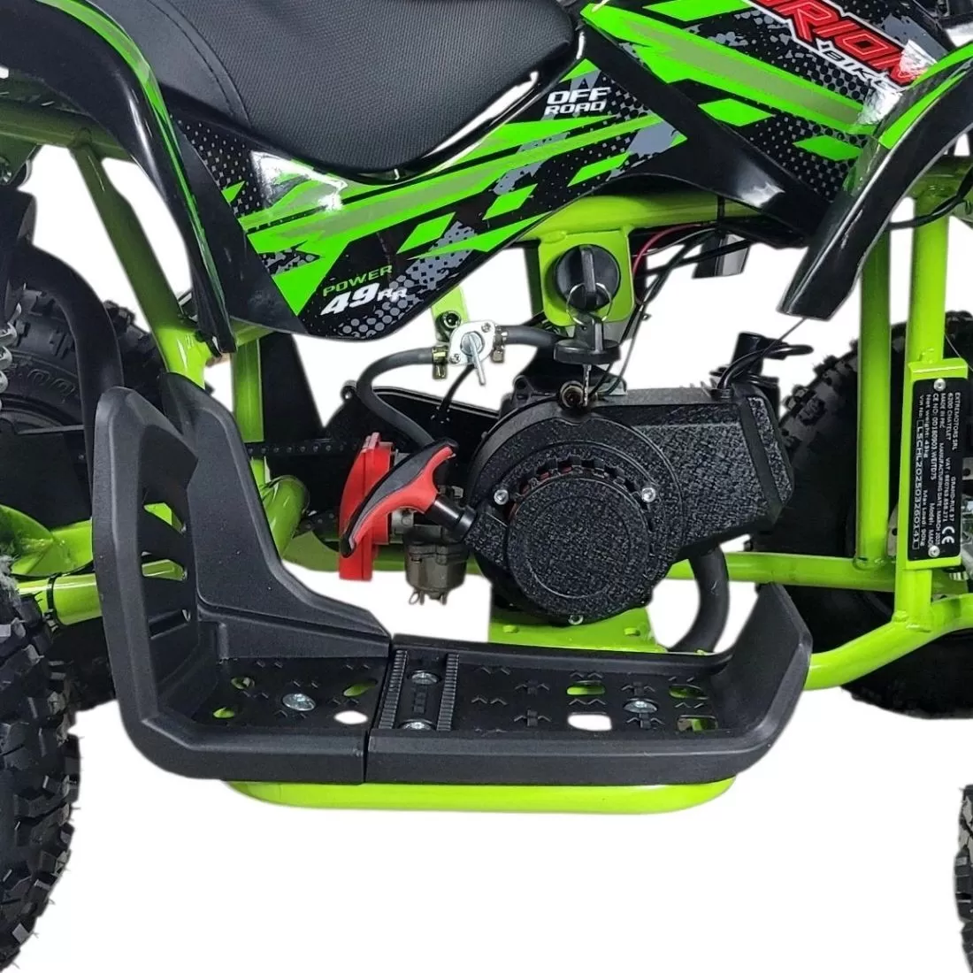 Quad XL 50cc “Torino” NOIR/VERT ORION – Image 7