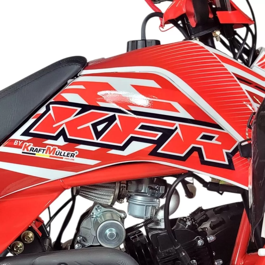 Quad CRX 125cc kraftmuller 2025 Semi-Automatique Renforcé rouge – Image 5