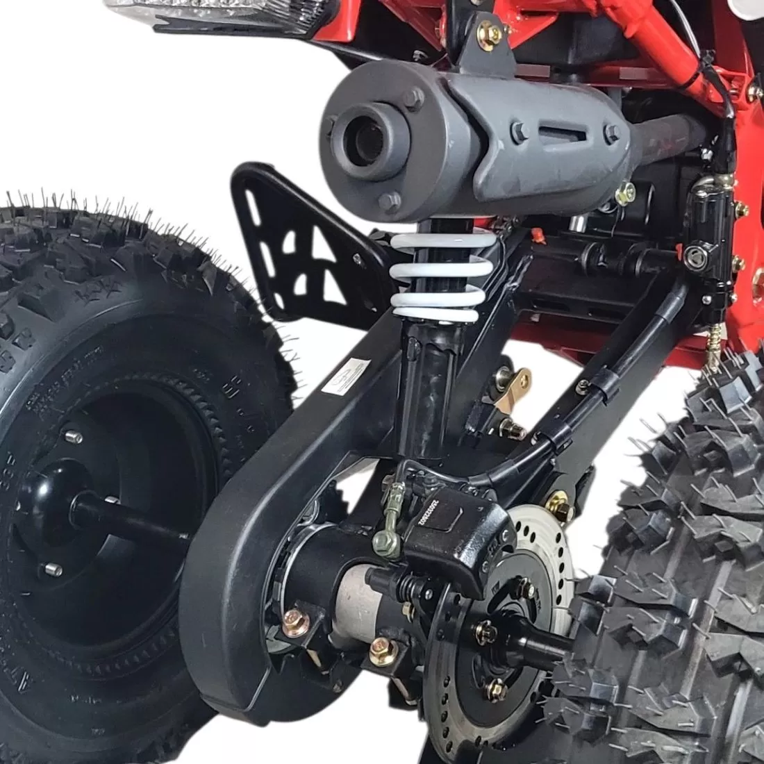 Quad CRX 125cc kraftmuller 2025 Semi-Automatique Renforcé rouge – Image 8